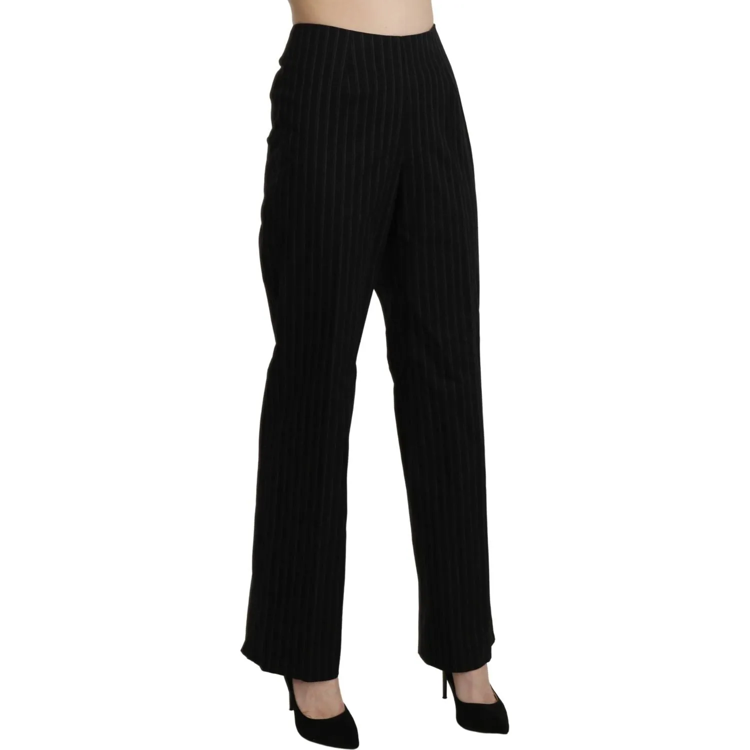 BENCIVENGA Elegant High Waist Black Pants