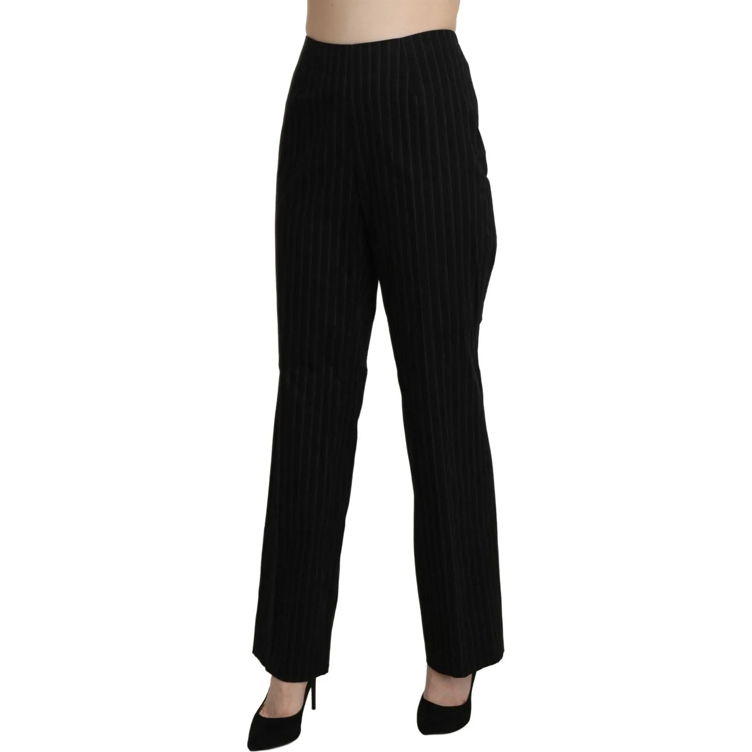 BENCIVENGA Elegant High Waist Black Pants