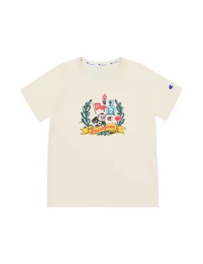 CHAMPION KID'S GRAPHIC WHITE TEE