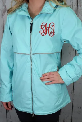 Charles River Women's New Englander Aqua Rain Jacket *Customizable! (Wholesale Pricing N/A)