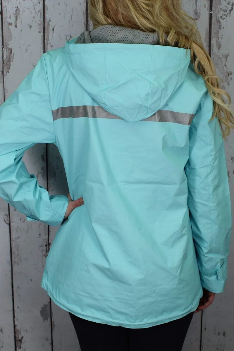 Charles River Women's New Englander Aqua Rain Jacket *Customizable! (Wholesale Pricing N/A)