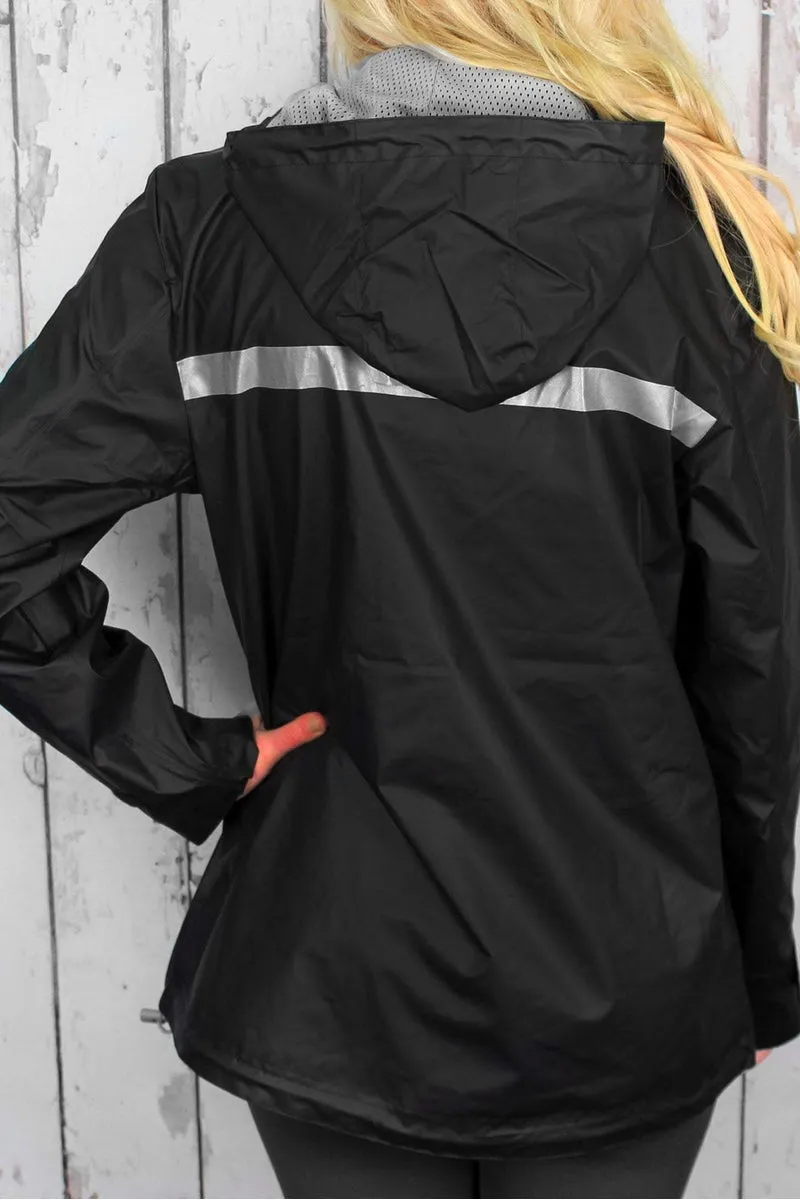 Charles River Women's New Englander Black Rain Jacket *Customizable! (Wholesale Pricing N/A)