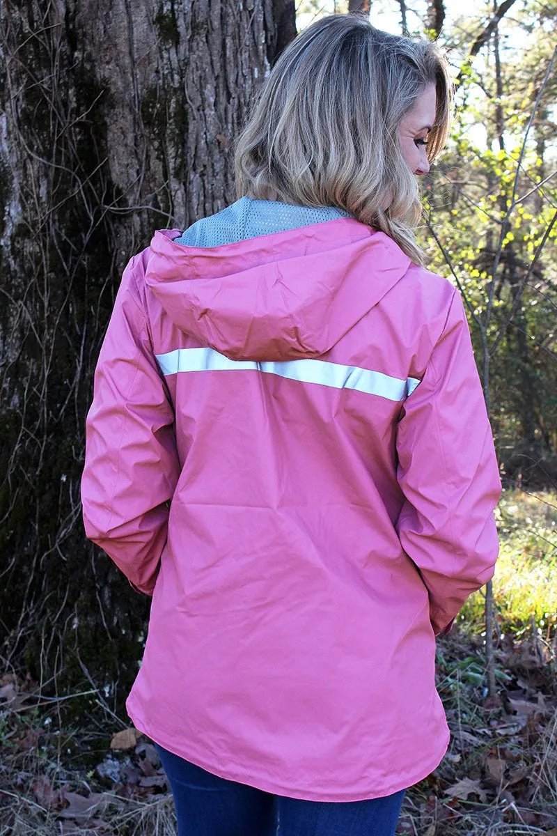 Charles River Women's New Englander Mauve Rain Jacket *Customizable! (Wholesale Pricing N/A)