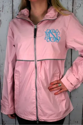 Charles River Women's New Englander Pink Rain Jacket *Customizable! (Wholesale Pricing N/A)