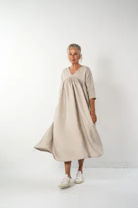 Cora Dress | Neutral