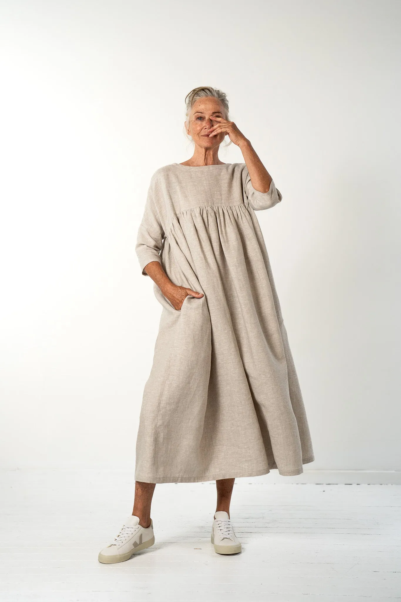 Cora Dress | Neutral