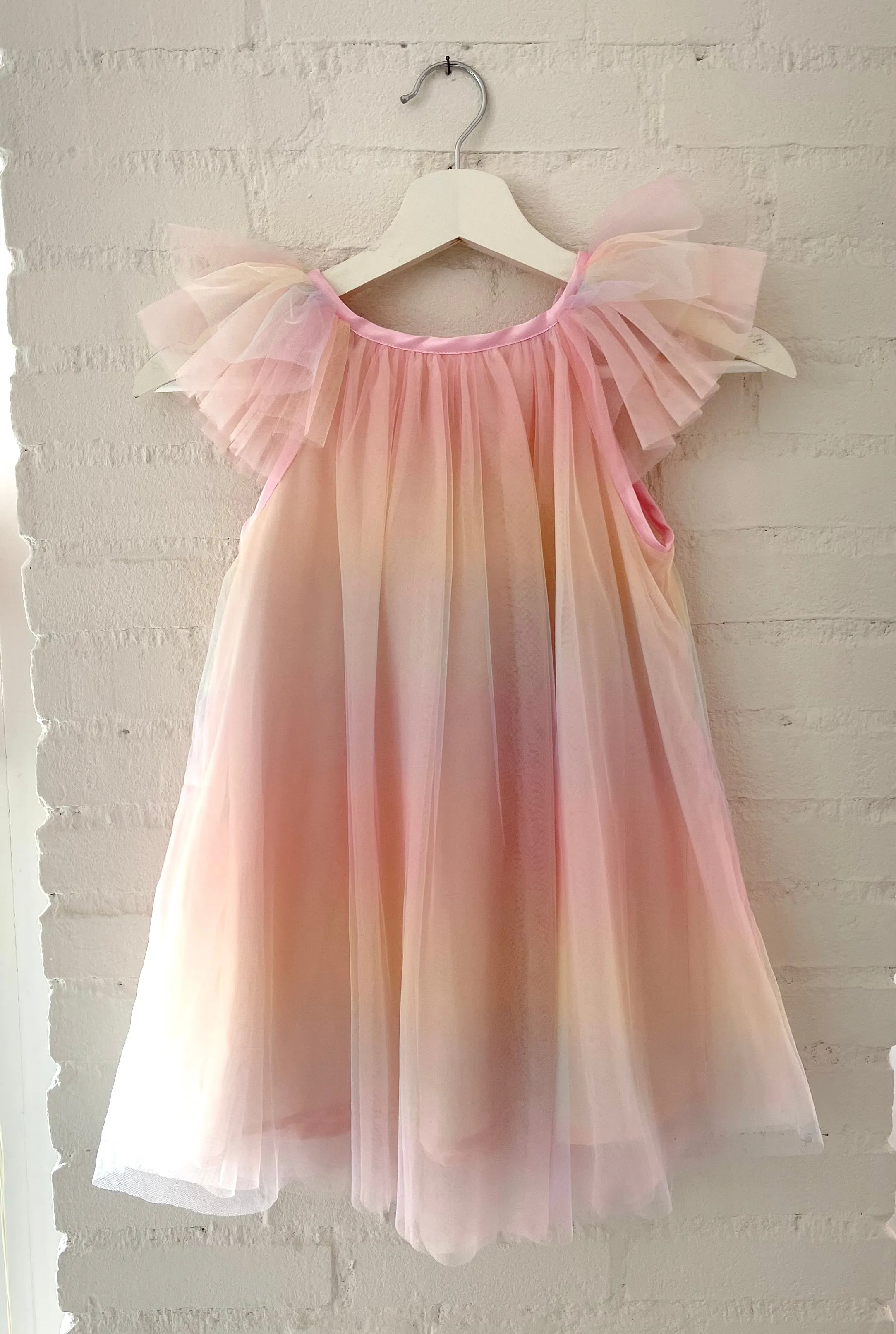 DOLLY® UNICORN RAINBOW PASTELS 🦄 🌈 TULLE FAIRY DRESS rainbow