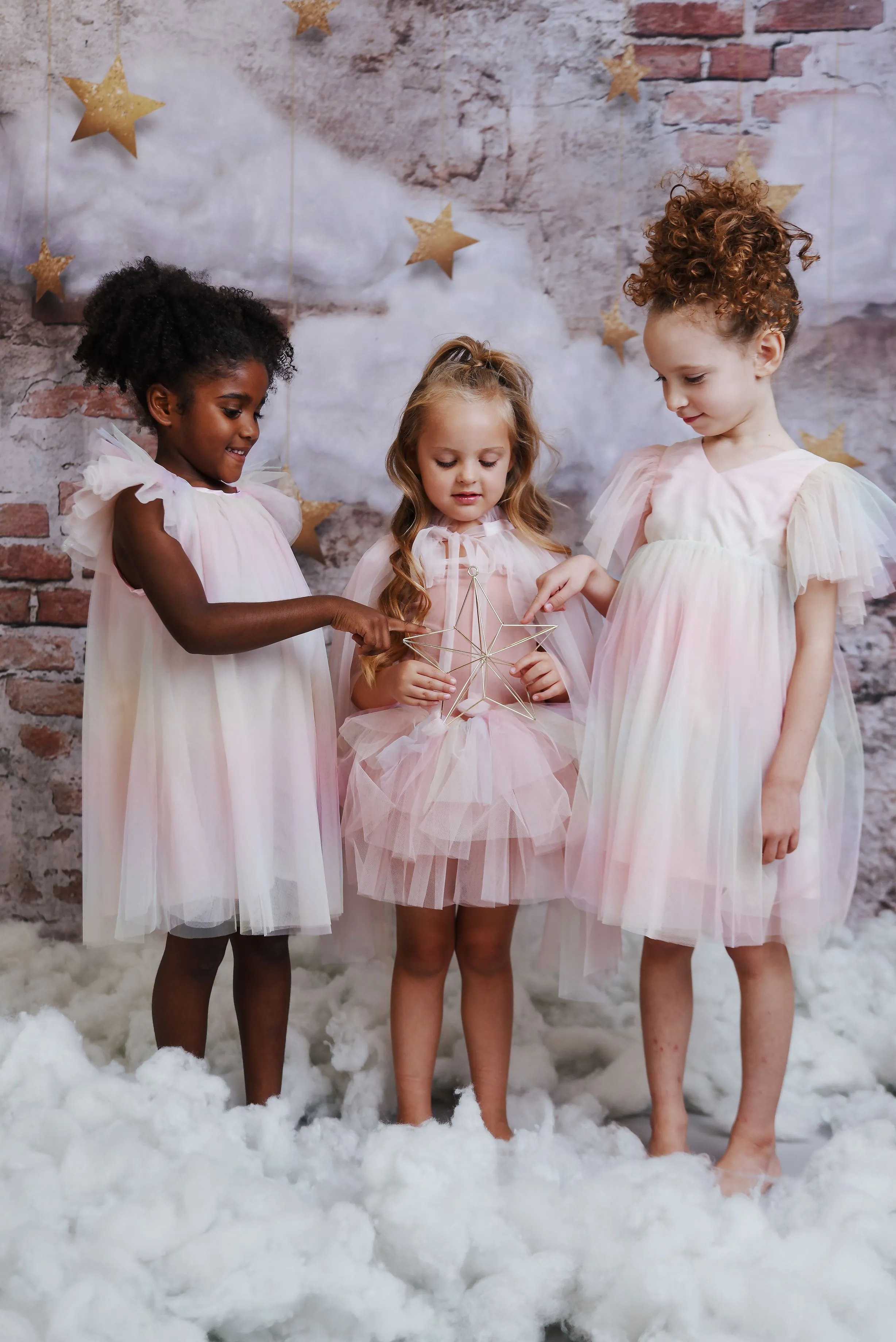 DOLLY® UNICORN RAINBOW PASTELS 🦄 🌈 TULLE FAIRY DRESS rainbow