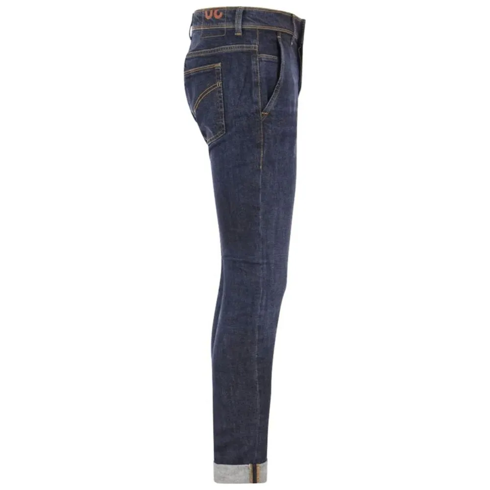 Dondup Sleek Skinny Fit Dark Blue Jeans