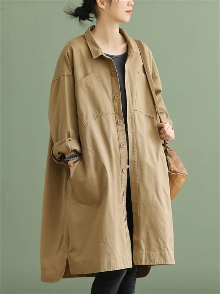 Elegant Mid-Length Trench Jackets for Women