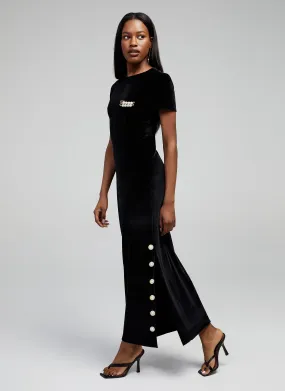 Elena Velvet Maxi Dress