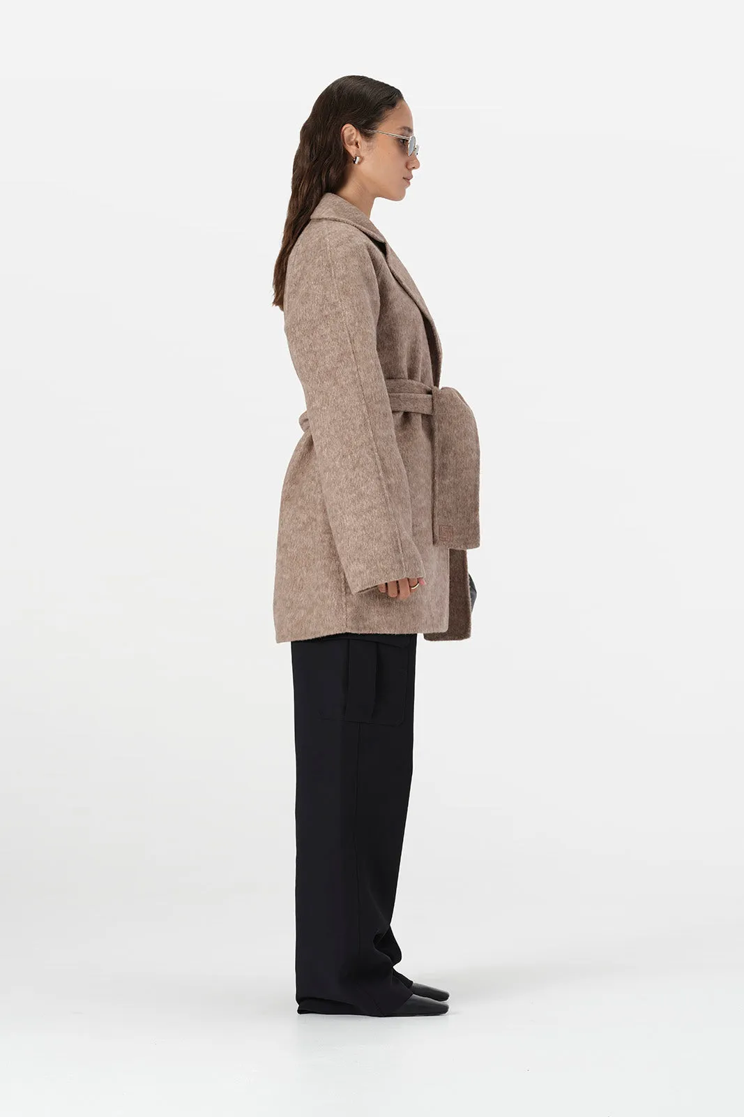 Esther Jacket Taupe Marle