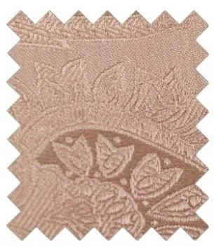 Fawn Paisley Silk Wedding Swatch