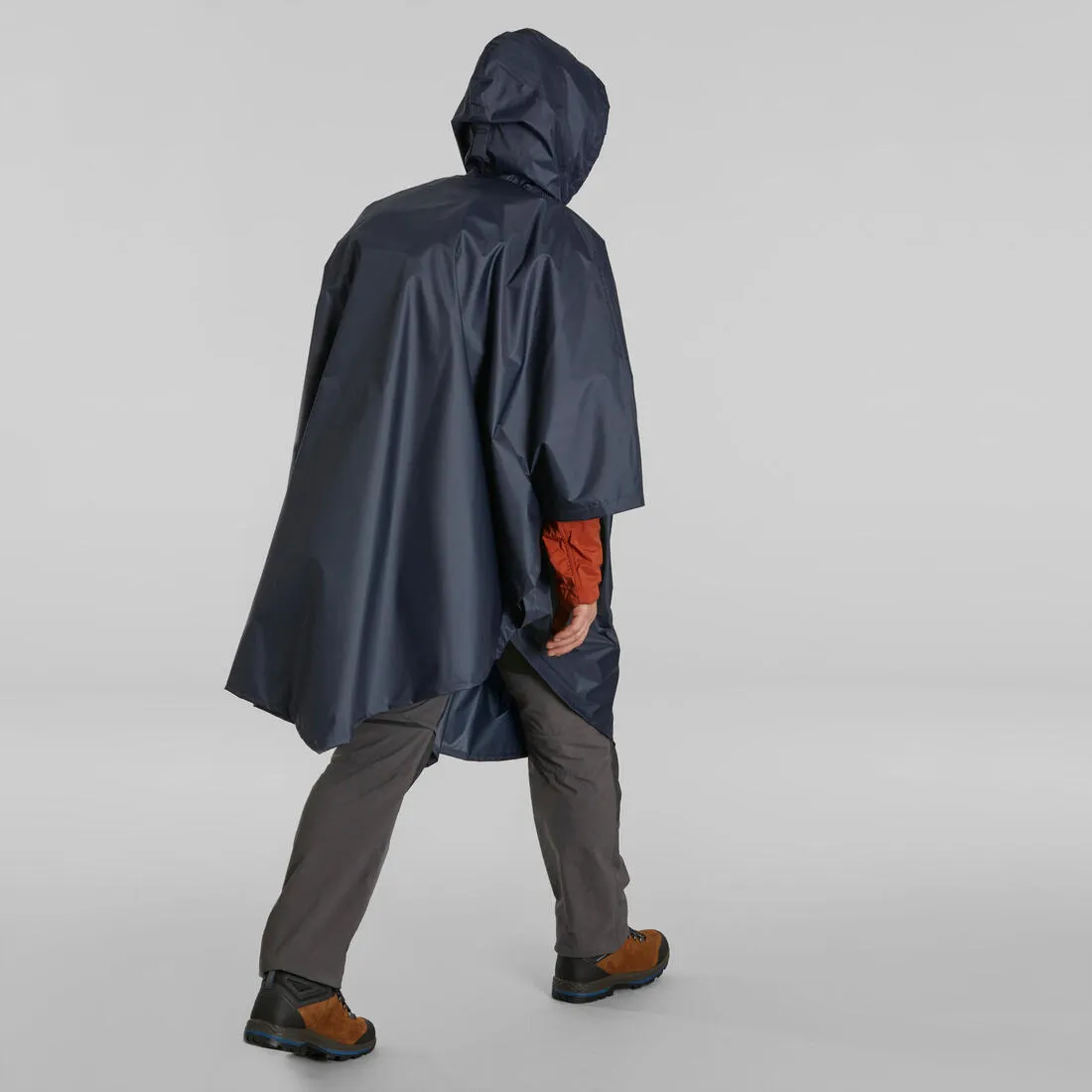 Hiking Poncho Waterproof - Trek 100