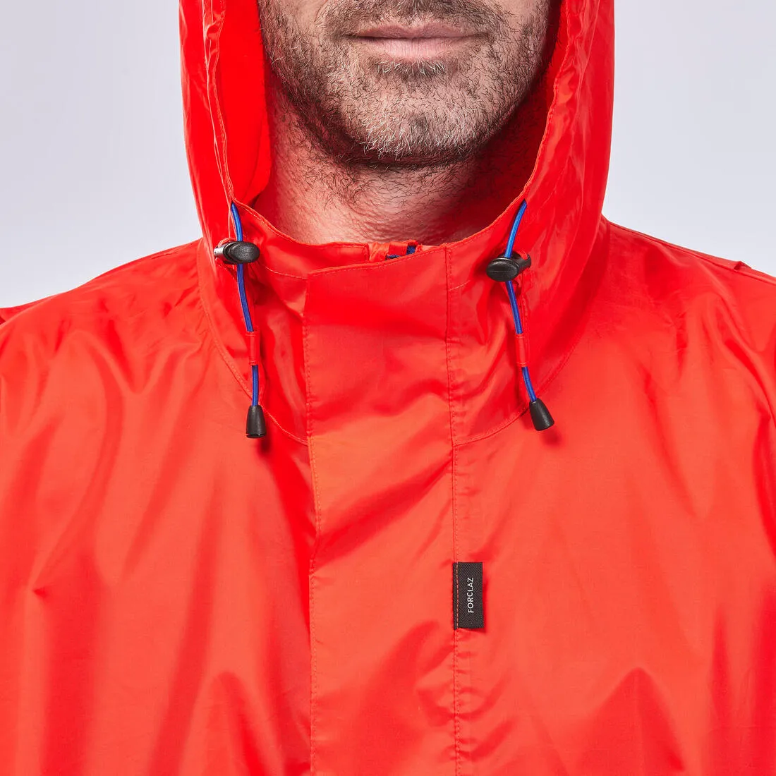 Hiking rain poncho - MT900 - 75L - Red - S/M