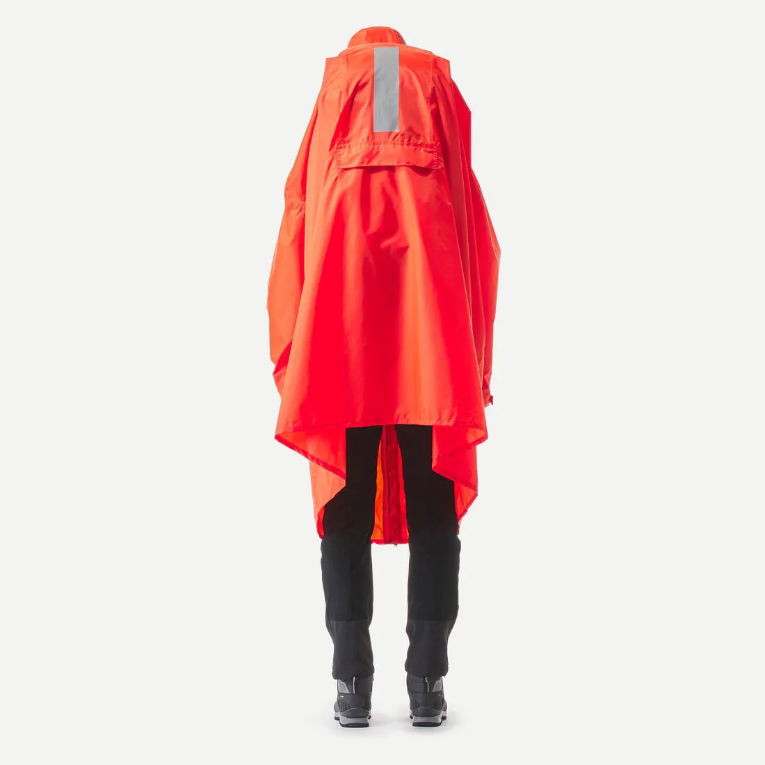 Hiking rain poncho - MT900 - 75L - Red - S/M