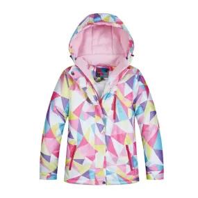 Hotian Girl Skiing Snowboarding Insulated Jacket