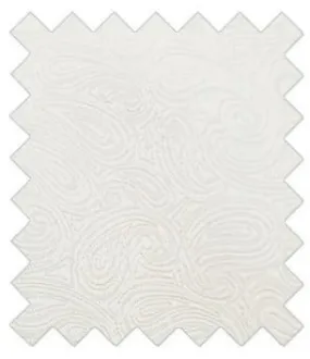 Ivory Paisley Wedding Swatch