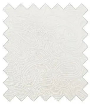 Ivory Paisley Wedding Swatch