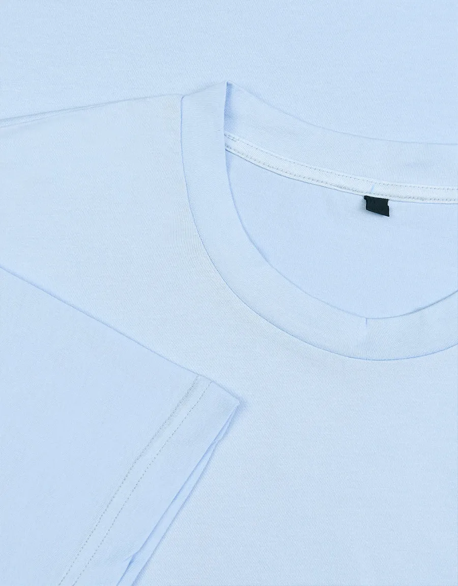 Men's Plain T-Shirt - Blue