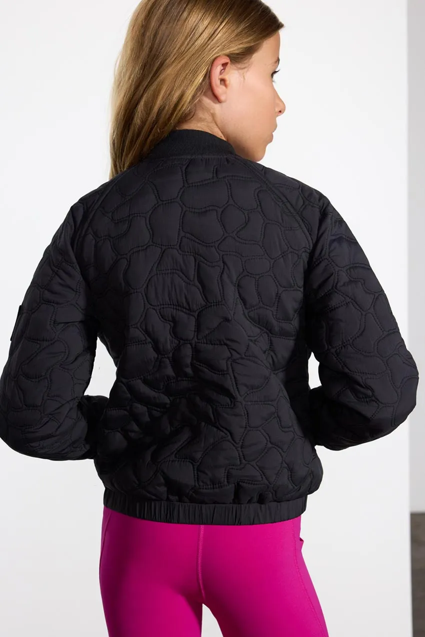 Motivate Girls’ Insulated Quilted Bomber