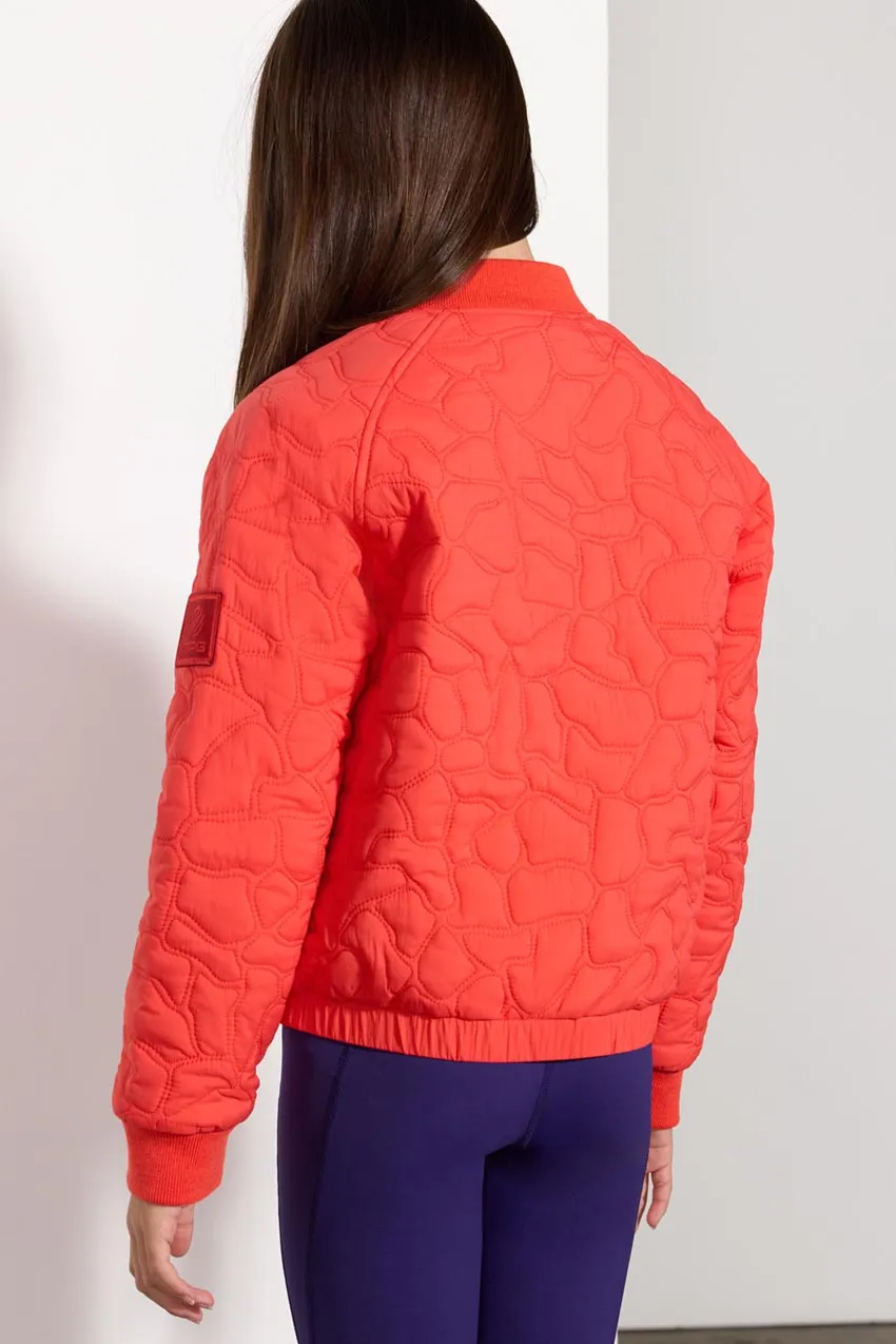 Motivate Girls’ Insulated Quilted Bomber