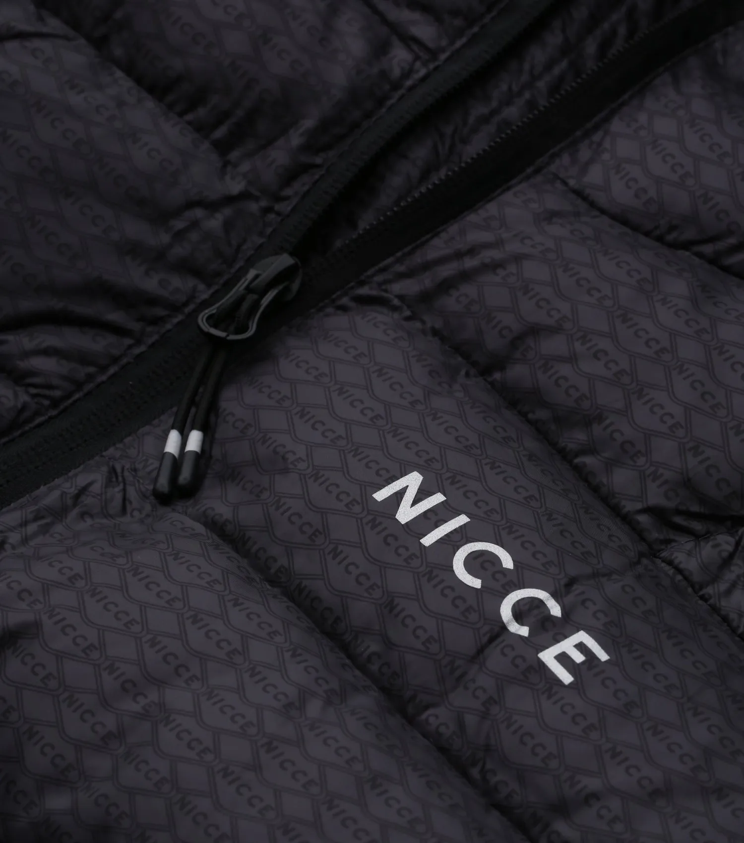 NICCE Mens Repeater Jacket | Black/Coal