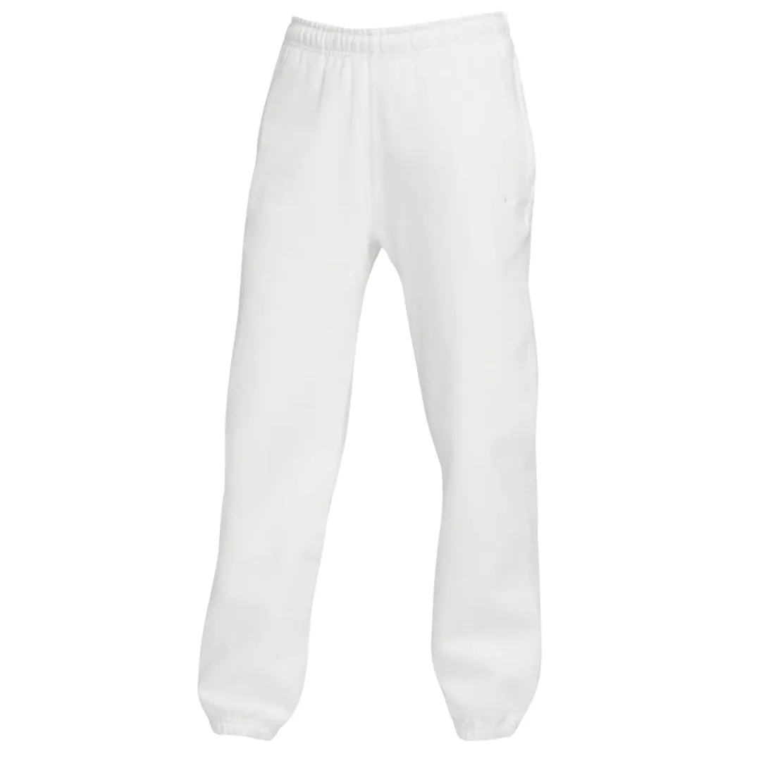 Nike Plain White Sweatpants