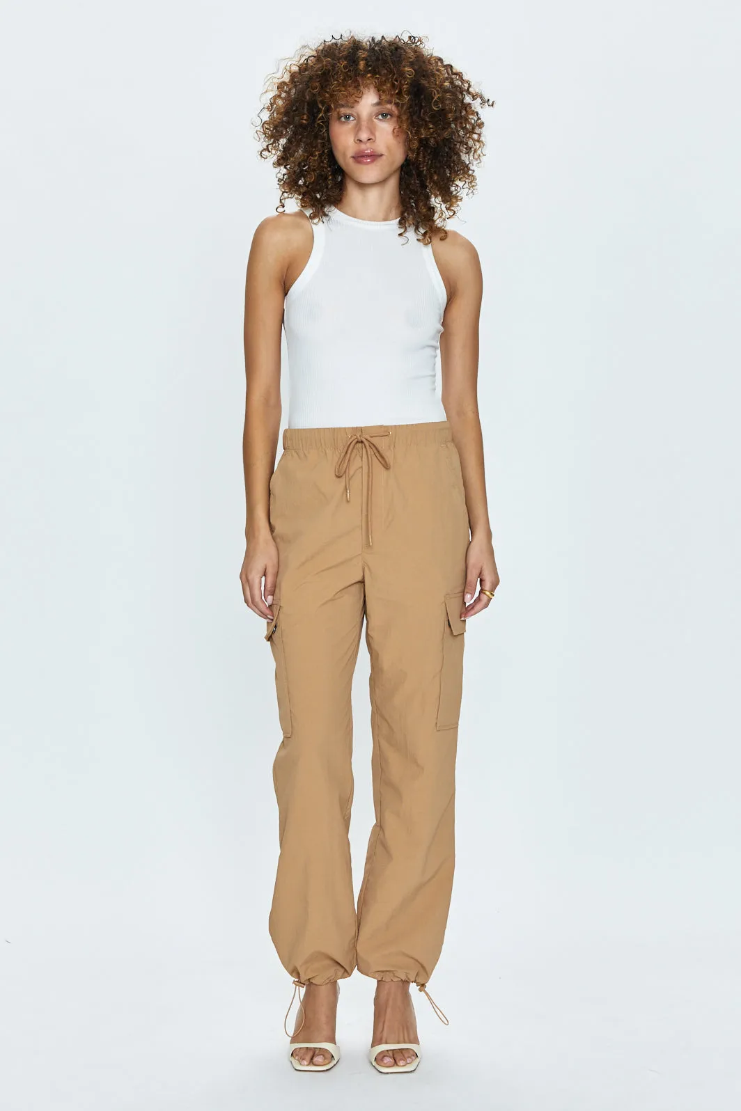 Pistola Jade Cargo Trouser in Camel