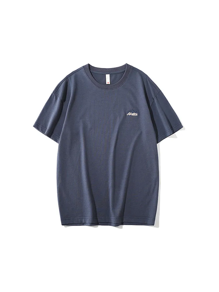 Plain Cloth Back Print Tees