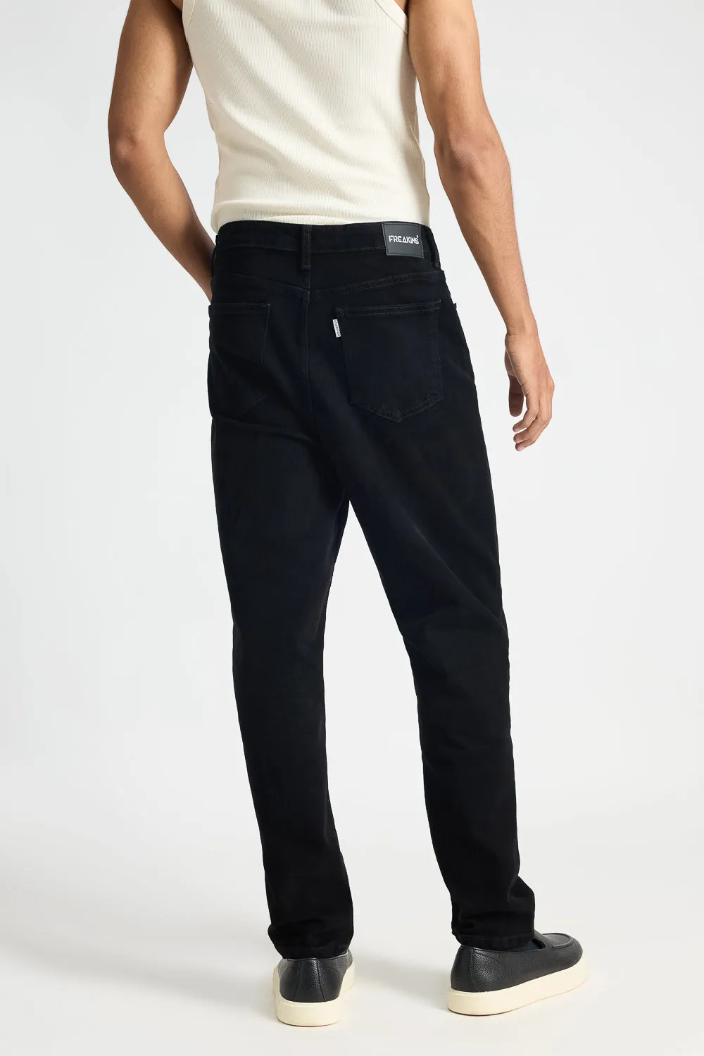 Sleek Black Men's Jeans