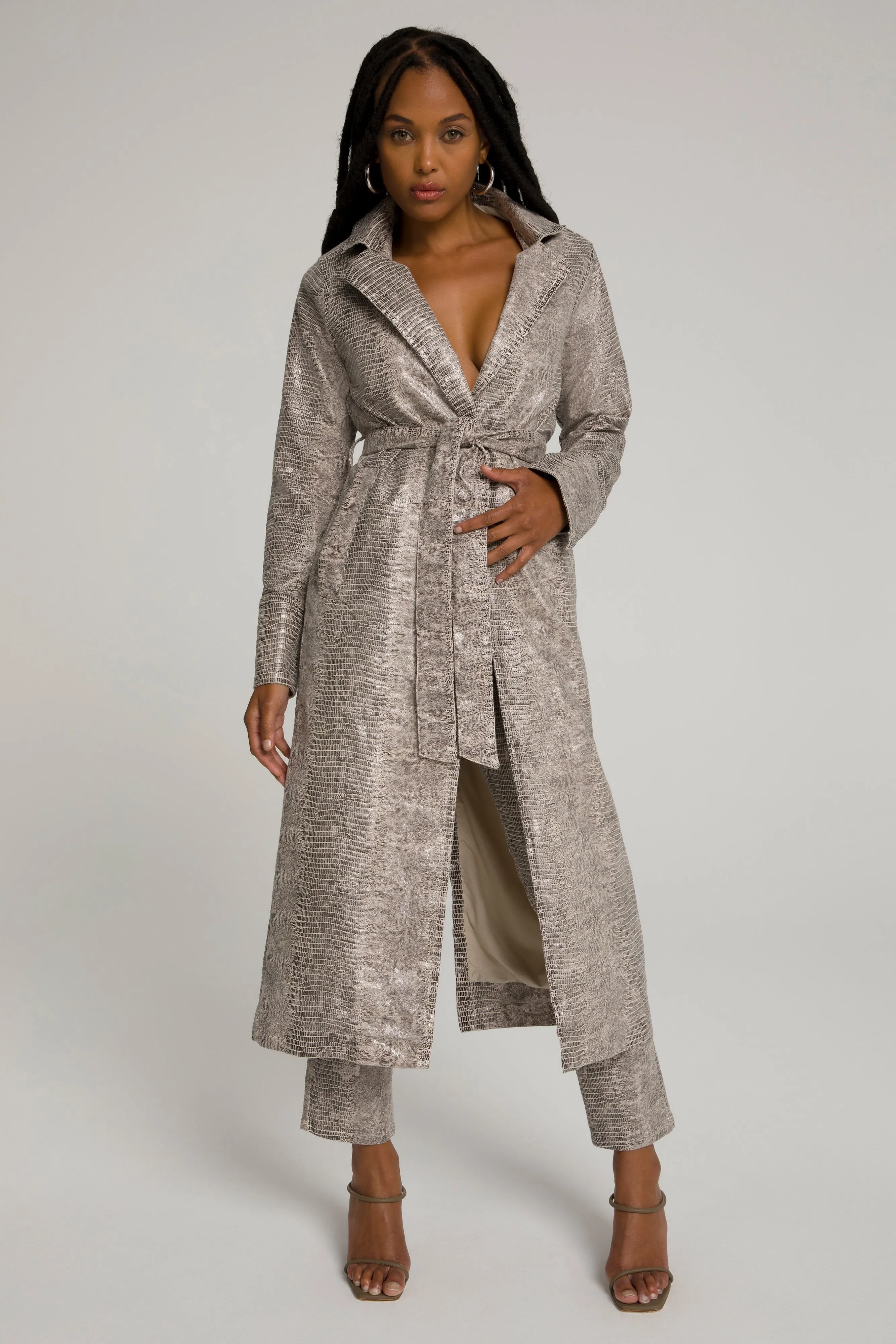 SLEEK SNAKE TRENCH | SNAKE005