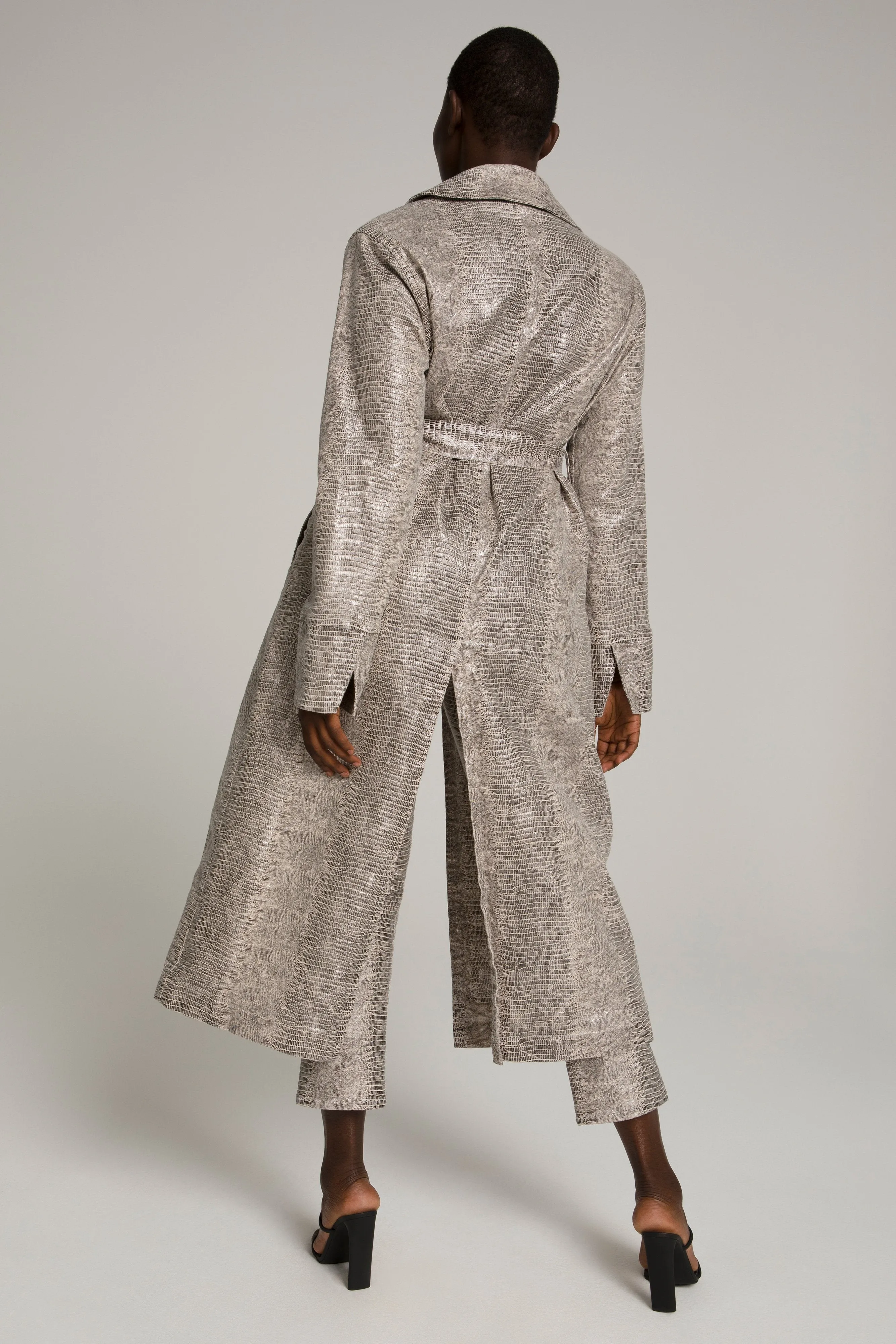 SLEEK SNAKE TRENCH | SNAKE005