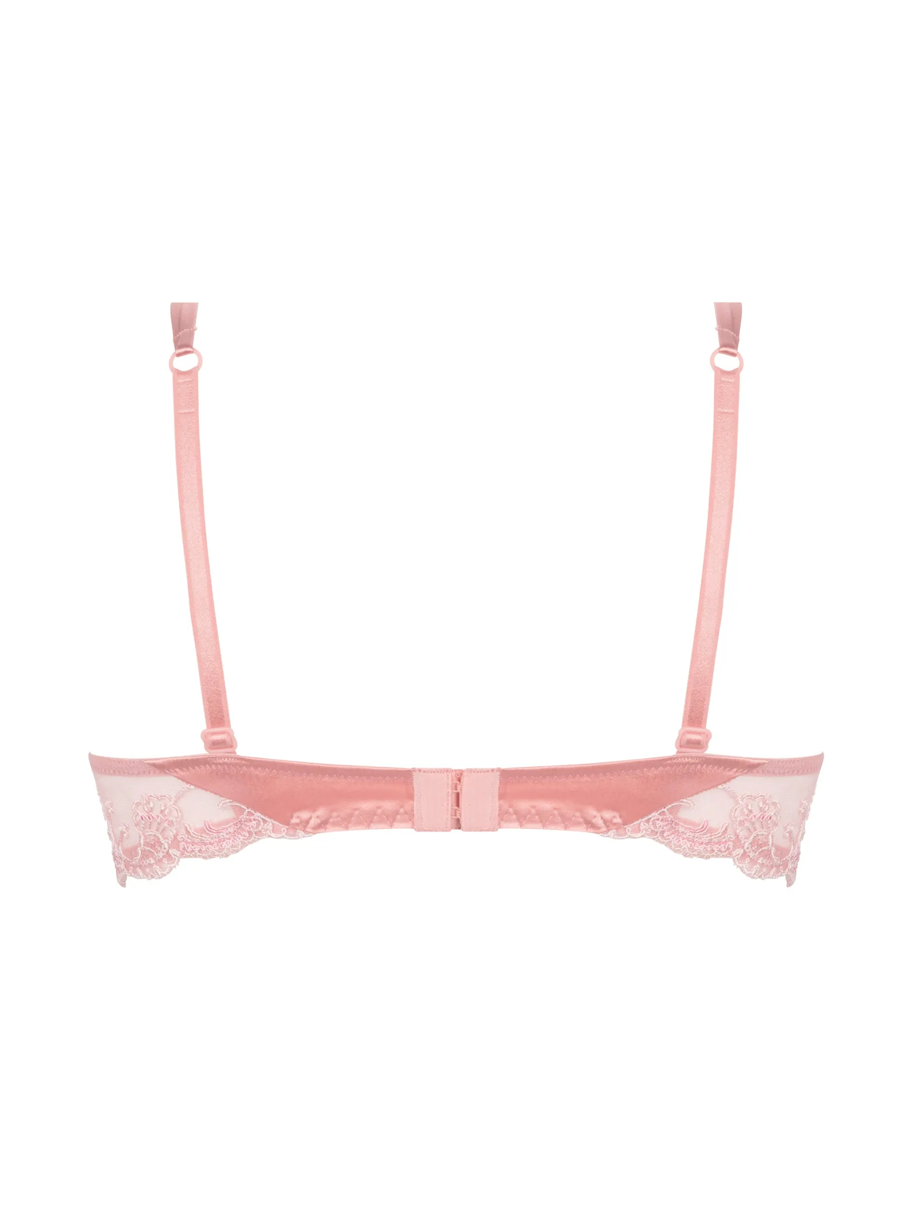 Splendeur Soie Pink Contour Plunge Bra