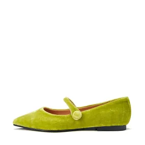 Thea Velvet Light Green