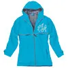 Zeta Tau Alpha Rain Jacket with Script Monogram